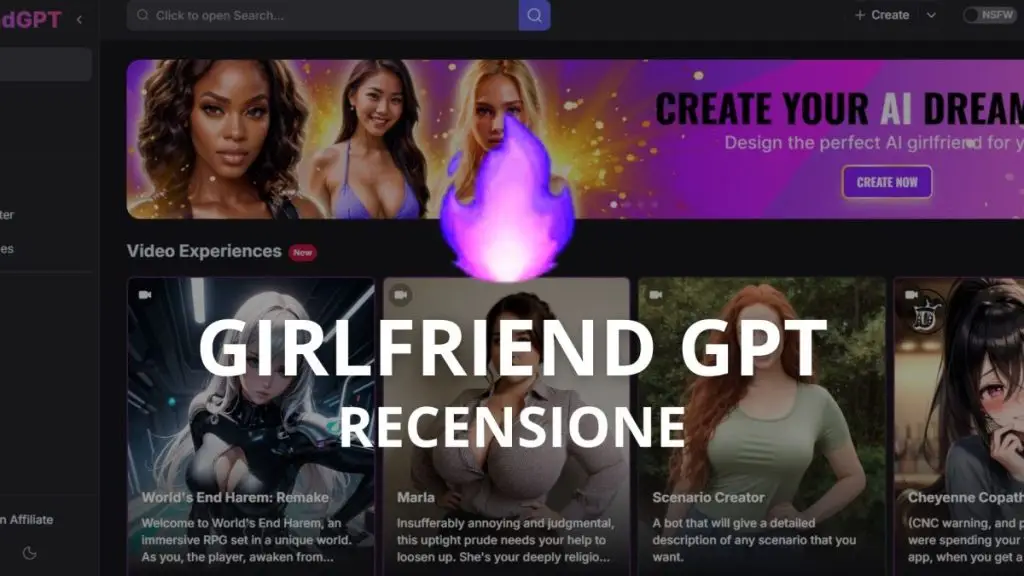 girlfriend gtp recensione completa